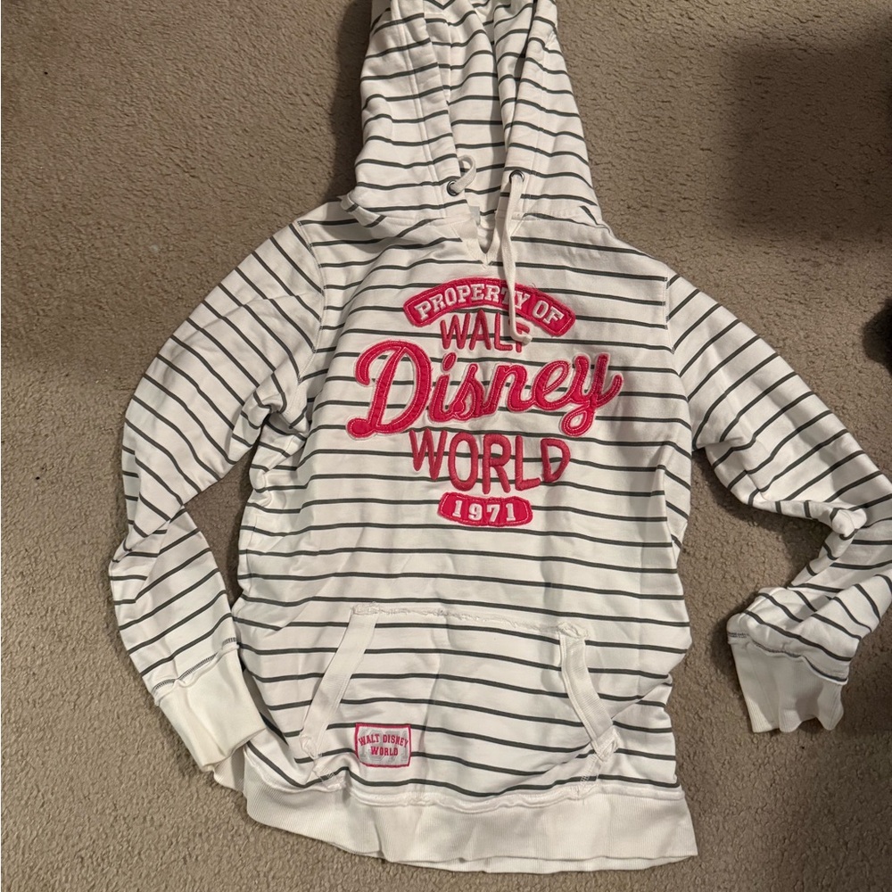 Disney Parks White and Black Striped Apparel